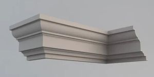 White GRC Cornice Moulding