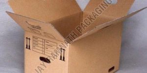 Printed Brown Corrugated Packaging Box