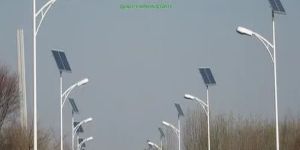 Mild Steel Solar Street Light Pole