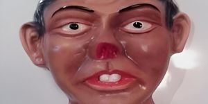 Forensic Model Nose Cut OFF WITH Knife