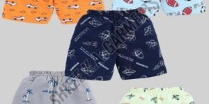 Kids Cotton Printed Shorts