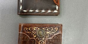 Leather Western Wallet