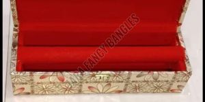 Antique Wooden Bangle Box