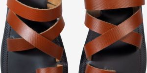 Leather Kolhapuri Mens Chappal