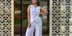 Ladies Ivy White Dress