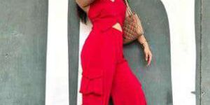 Ladies Rose Co Ord Dress