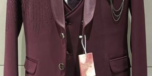 Men's Embroidered 5pc Suit