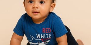 alamco boys ultra-soft cotton tee pant set