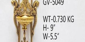 Antique Brass Wall Hanging Art