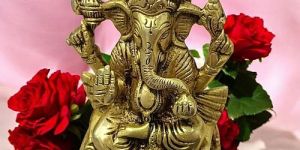 Brass Lord Ganesh Statue