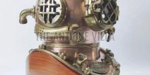 Deep Sea Copper Diving Helmet