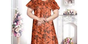 100% Pure Cotton Printed Nighty