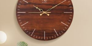 Vintage Brown Royal Compass Chronometer Wall Clock