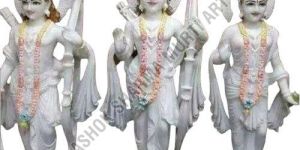 Handmade RAM Darbar Marble Statue