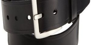 Mens Black Leather Belt