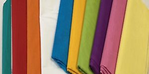 Polyester Muslin Plain Fabric