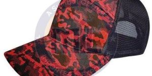 Cotton Printed Trucker Cap