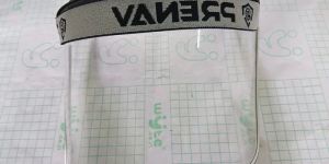 plastic safety face shield