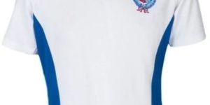 Mens Poly Cotton Plain Sports T-Shirts