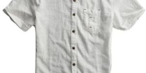 Mens Pure Cotton Half Sleeve Shirts