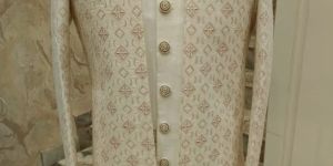 Mens Wedding Wear Indo Western Sherwani Set