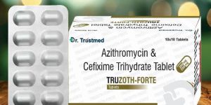 Azithromycin & Cefixime Trihydrate Tablets