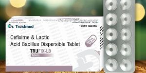 Cefixime & Lactic Acid Bacillus Dispersible Tablets
