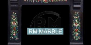 Antique Black Marble Fireplaces
