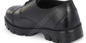 Mens Black Low Ankle Safety Shoes