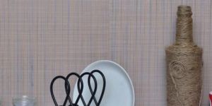 Metal Decorative Plate Stand