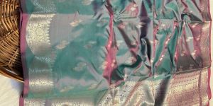 Banarasi Silk Saree Tapeta Soft Silk Saree