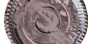 12Inch Round Silver Paper Plate