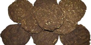 Dry Cow Dung Cake