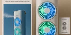 Plastic Double Ended Spray Fan