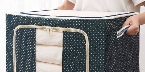 Polyester Printed 66L Foldable Garment Storage Bags