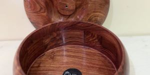 Plain Wooden Chapati Box