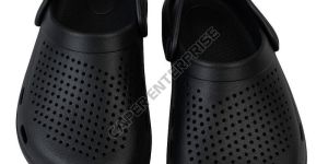 Black Daily Wear Unisex Clogs
