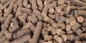 90mm Soya Husk Biomass Briquettes
