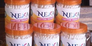 Round Jar Cotton Ear Swabs