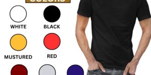 180 GSM Biowash Round Neck T-shirt