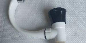 Black Head PVC Sink Cock