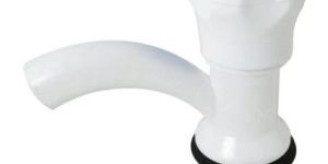 White PVC Pillar Tap