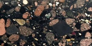 Bassi Black Granite Slab