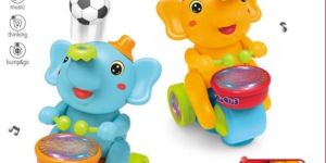 elephant musician toy