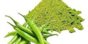 Dehydrated Green Chilli Powder