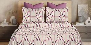 Gloria King Size Pure Cotton Printed Bedsheet Set