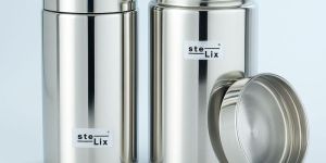 Stelix Trio 2 Pcs Set Steel Cap Canister Size 700ml
