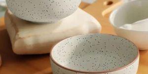 500ml Premium Speckled Ceramic Serving Bowl Set