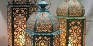 Brass Hanging Lantern
