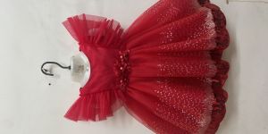 Ruby Glow Baby Frock